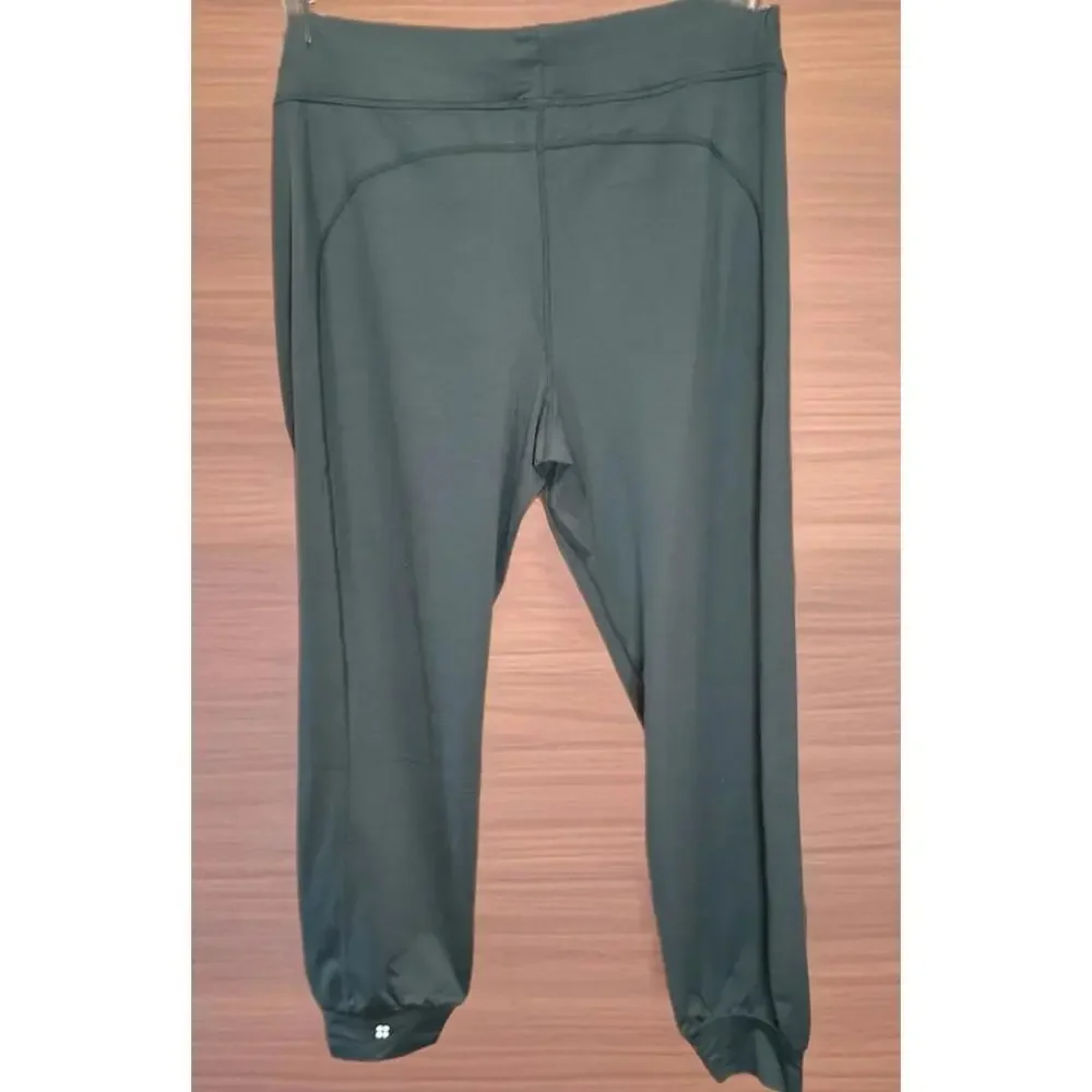 Sweaty Betty Gary Women’s Yoga Pants Size L Trek Green NWT  MSRP $108 - Picture 8 of 16